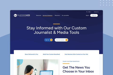 thumbnail Journalists and news consumers can save multiple searches and get breaking news delivered to their inbox.